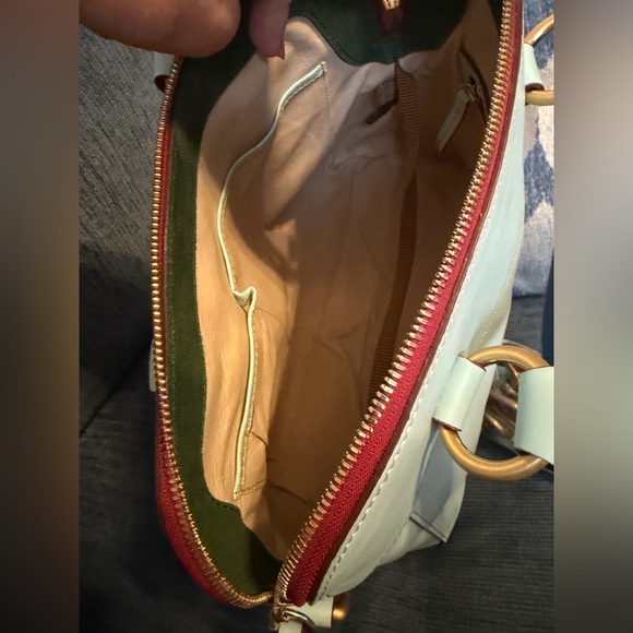 Dooney & Bourke Pale Blue Cameron Satchel - Picture 4 of 8